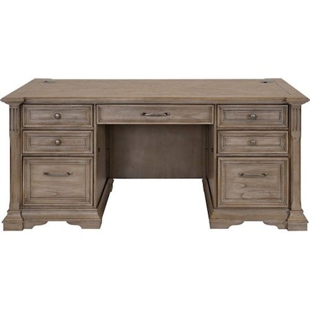 Martin Furniture DESK, DOUBLE, PEDESTAL MRTIMBR680